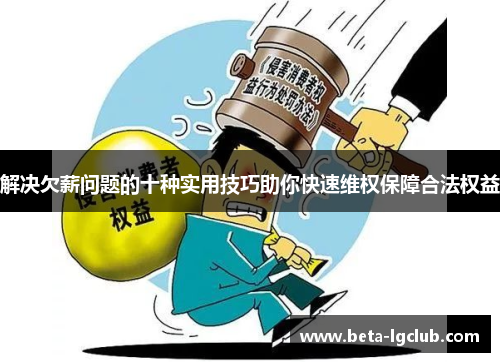 解决欠薪问题的十种实用技巧助你快速维权保障合法权益